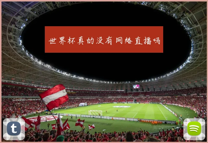 世界杯真的没有网络直播吗